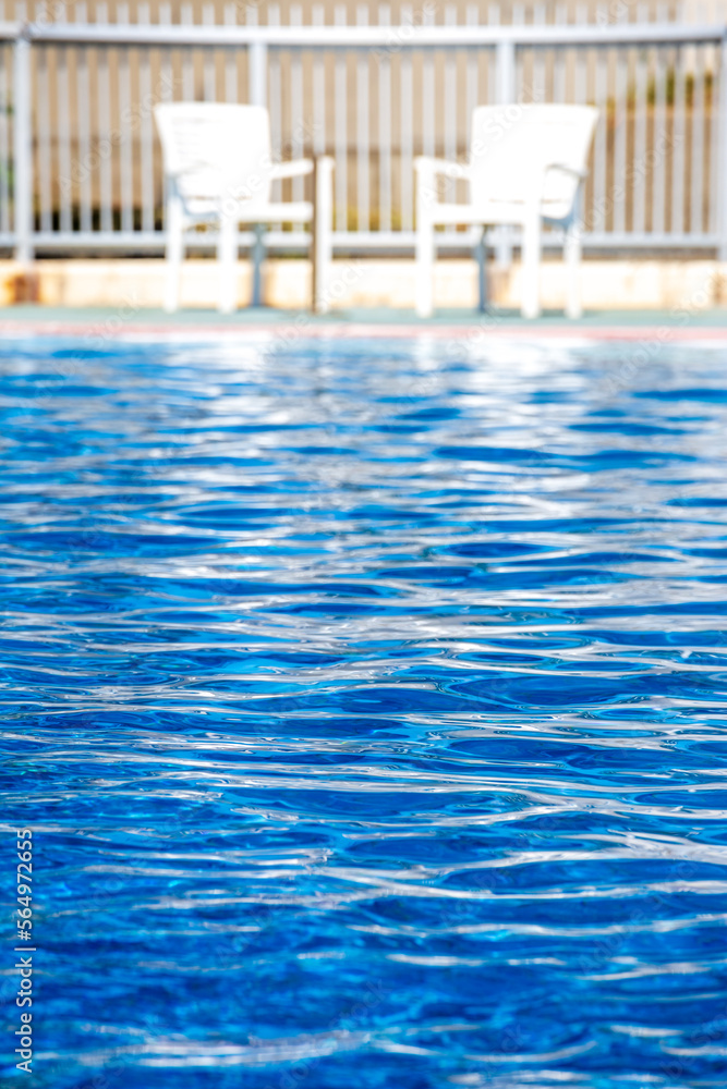 Fototapeta premium 水面の素材 夏の季節のイメージ