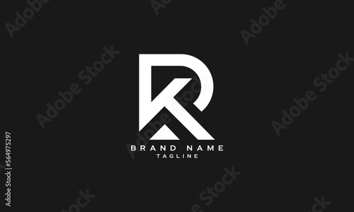 KRA, DKA, AKD, AKP, Abstract initial monogram letter alphabet logo design