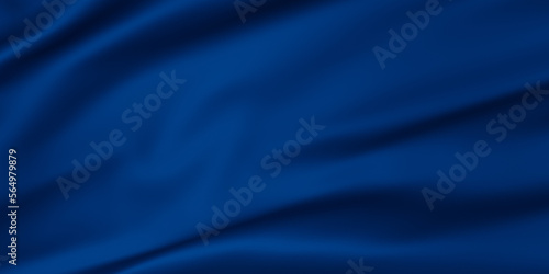 blue satin background fabric cloth wave abstract wallpaper 3d