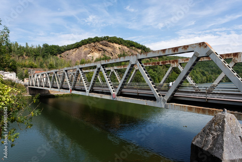 Fumay, in the Maas Valley in France