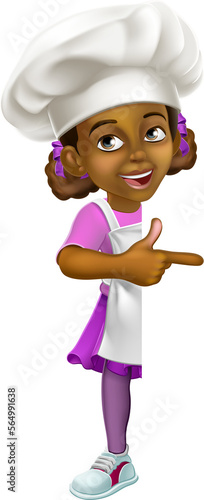 Black Girl Cartoon Child Ch...