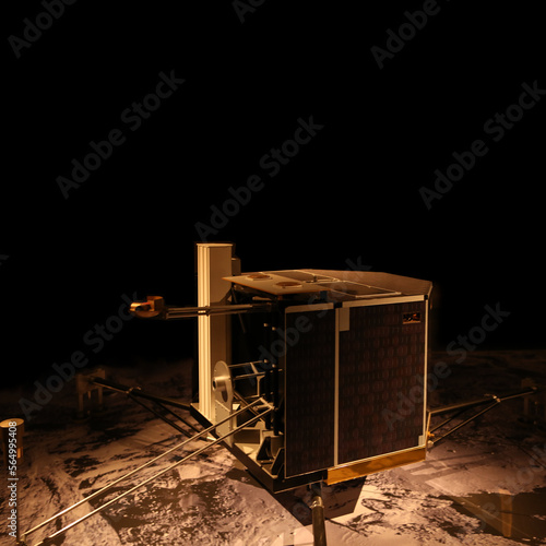 Fototapeta Naklejka Na Ścianę i Meble -  rosetta mission satellite