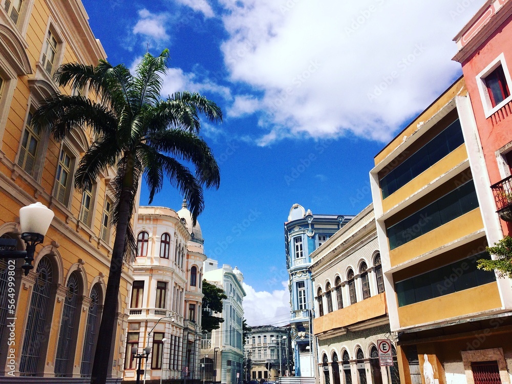ponto turístico Recife -Pernambuco , Brasil  - obrazy, fototapety, plakaty 