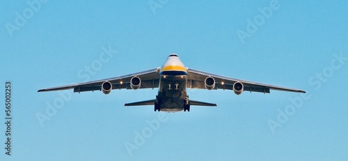 Airplane in the sky