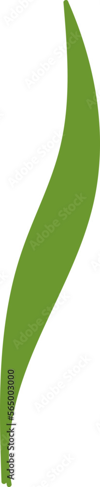Spring flower flat icon Green leaves and sprouts Spring flower flat icon Green leaves and sprouts