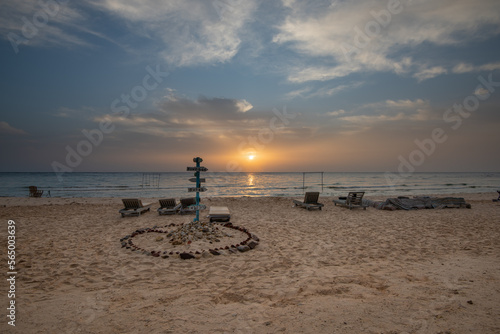 Egypt  Dahab rass shitan sea and camp