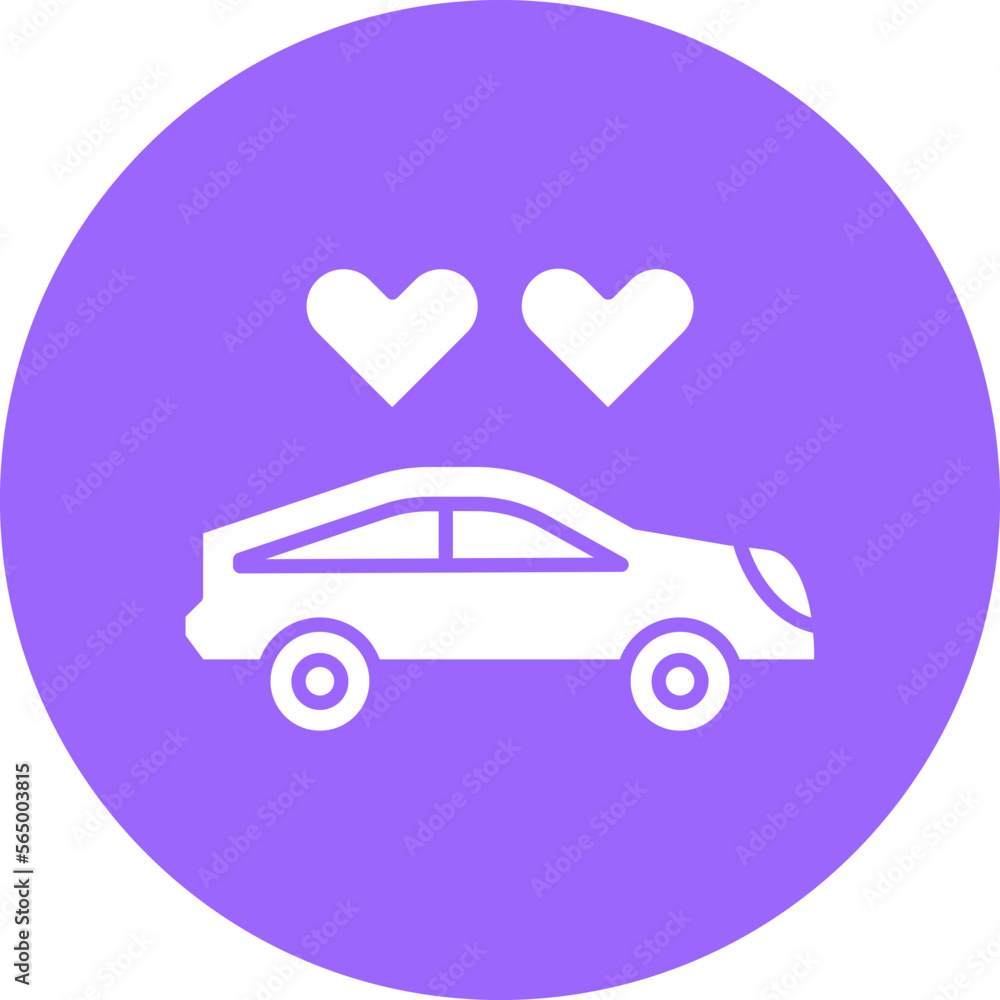 Wedding Car Icon Style Wedding Car Icon Style