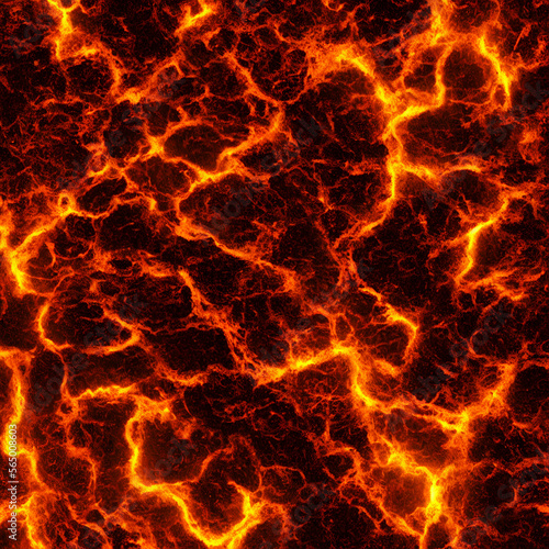 High-Resolution Image of Lava Texture Background Overlay Showcasing the Natural Beauty and Intensity of Lava, Perfect for Adding a Touch of Danger, Heat and Elegance to any Design