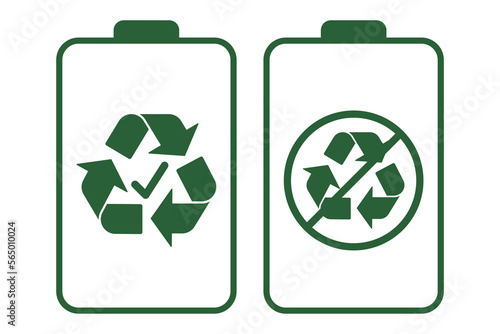 Recycleable And Non Recycleable Batterys
