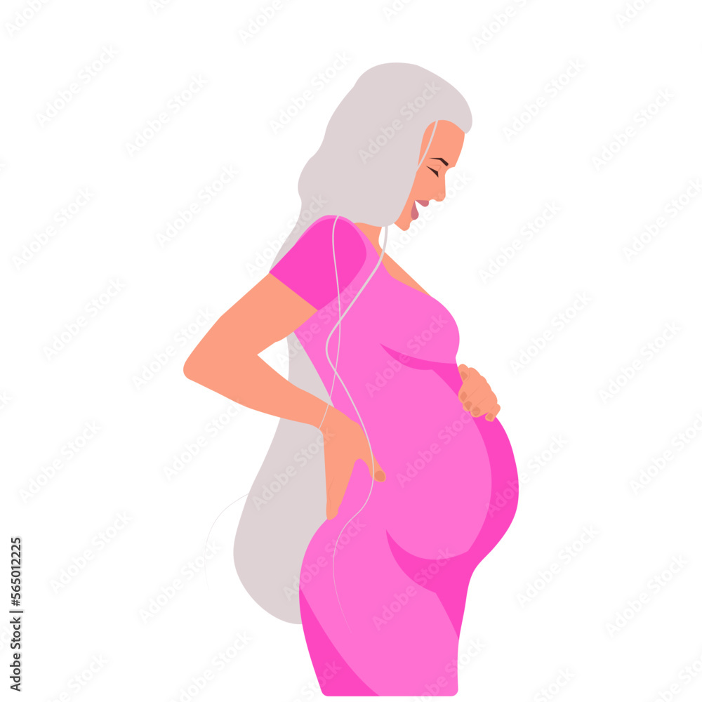 happy pregnant woman happy pregnant woman