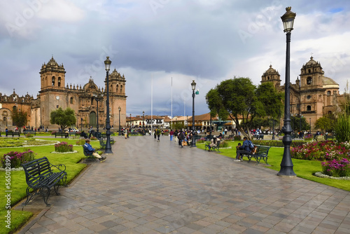 Cathedral of Cusco or Cathedral Basilica of the Virgin of the Assumption, Plaza de Armas, Cusco, Peru