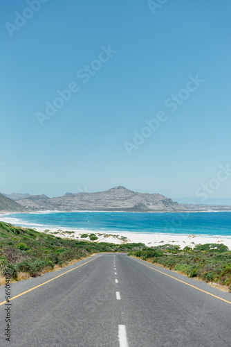At the end of the road