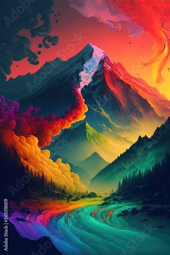 abstract colourful  background. i phone, i pad wallpaper.