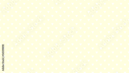 white colour triangles pattern over light yellow useful as a background