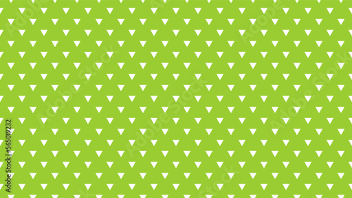 white colour triangles pattern over yellow green useful as a background