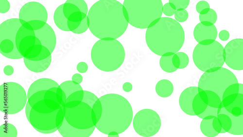 lime green circles pattern useful as a background