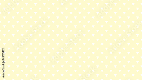white colour triangles pattern over lemon chiffon yellow useful as a background