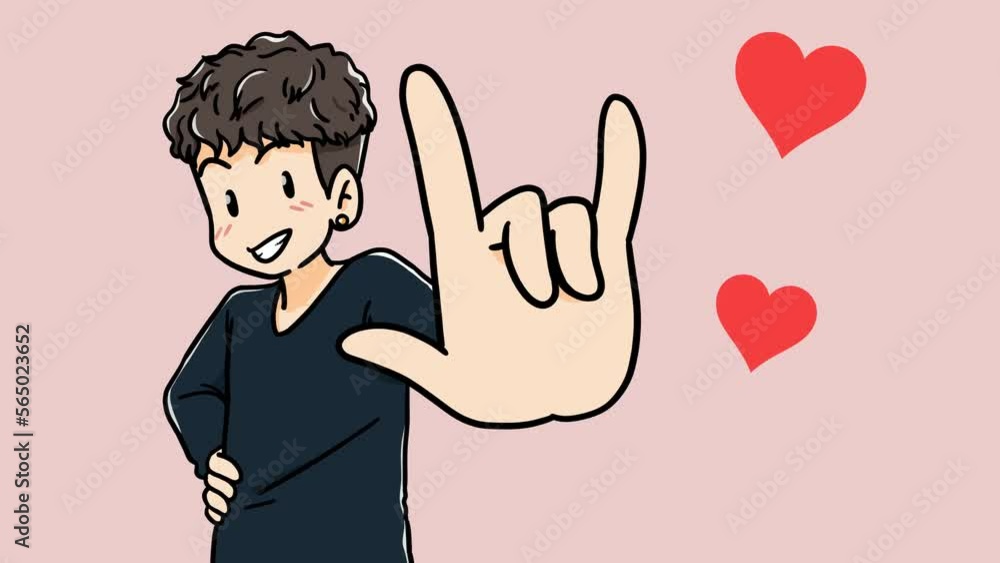 I Love You In Korean Sign Language