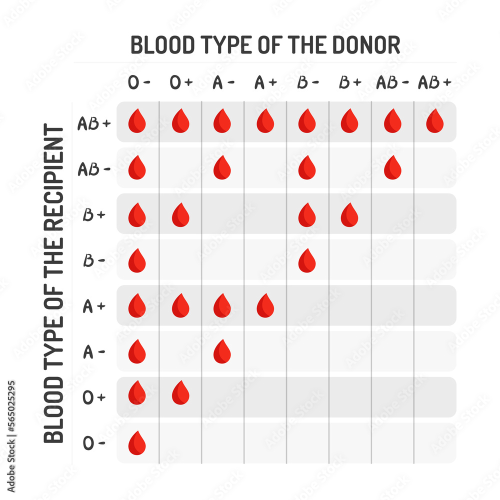 Blood Group Compatibility Table Blood Group Compatibility Blood Group Table Of Blood Donation