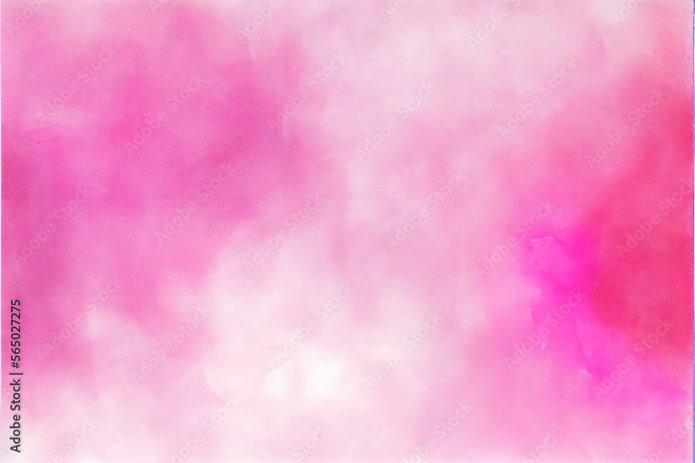 Pink watercolor abstract background. Generative AI Pink watercolor abstract background. Generative AI