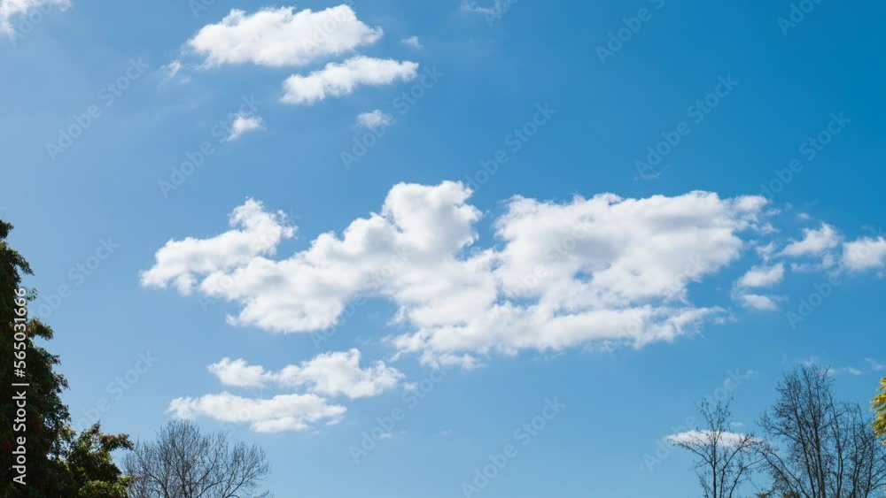 Timelapse of Partially Cloudy Sky in Oceanside, California Timelapse of Partially Cloudy Sky in Oceanside, California