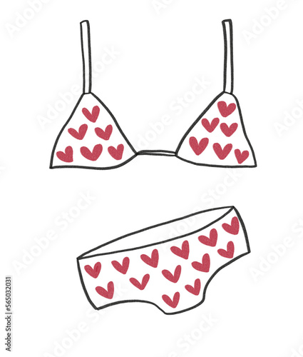 Petite tenue illustrée