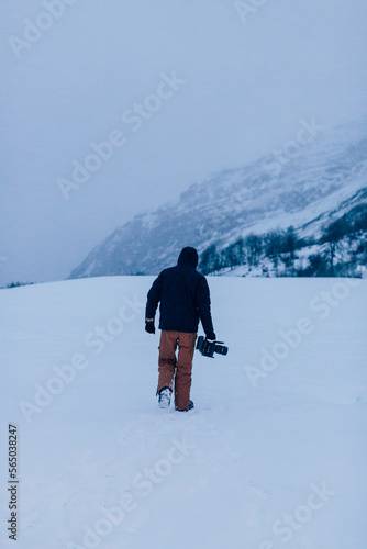 Filmmaker dans la neige