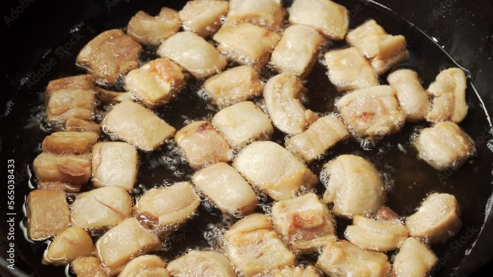 Chinese meat oil refining process Chinese meat oil refining process