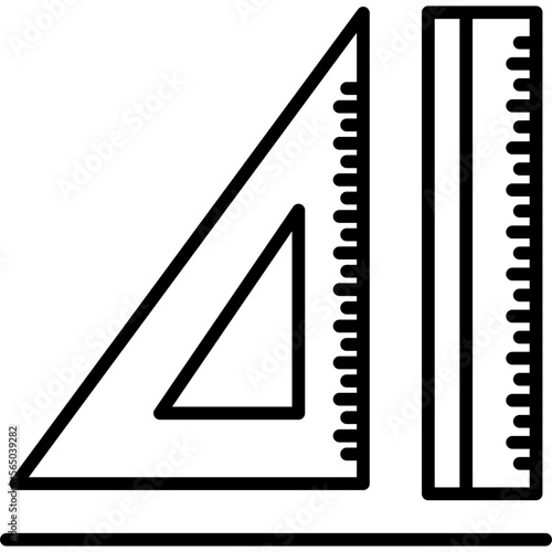 Straightedge Icon