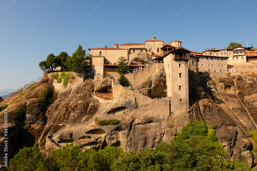 The Great Meteoro Monastery, in Meteora, 