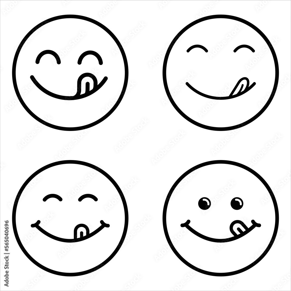 Fototapeta premium Yummy face