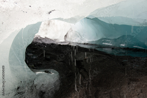 atardecer en glaciar de islandia