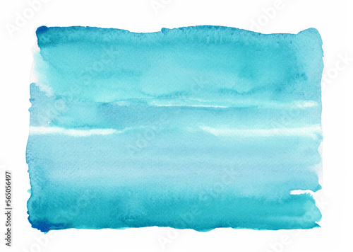 light turquoise watercolor background