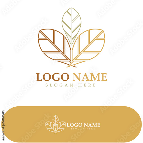 tobacco leaf logo,tobacco field and tobacco cigarette logo template design vector