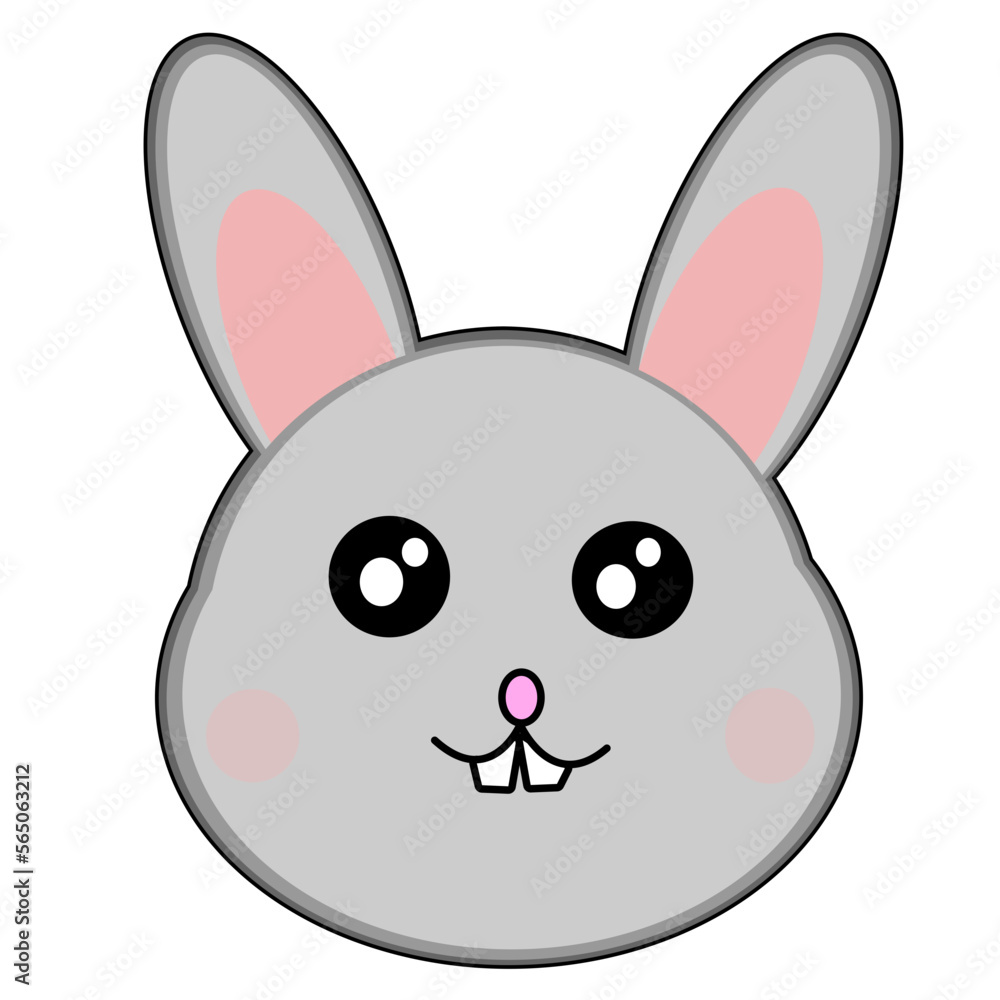 cute bunny gray cute bunny gray