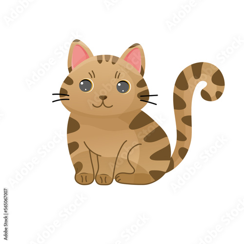 Cute cat cartoon