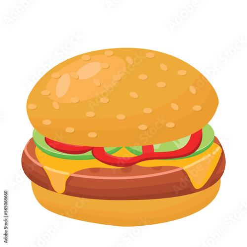 Hamburger icon in isometric 3d style on a white background