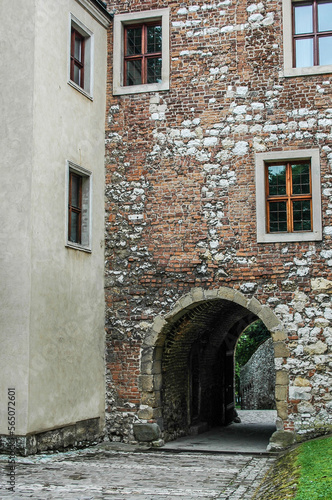 Fototapeta Naklejka Na Ścianę i Meble -  Benedictine Abbey in Tync