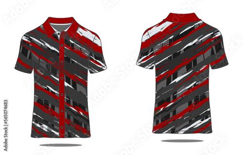 jersey polo uniform template