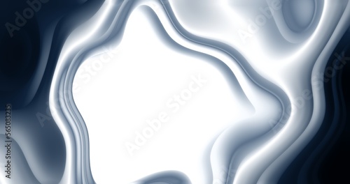 Abstract 3D fluid colorful motion design. Creamy liquid animation. Matt structure fusion. Modern rendering background graphic.