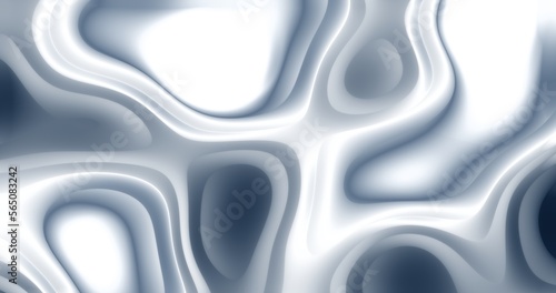Abstract 3D fluid colorful motion design. Creamy liquid animation. Matt structure fusion. Modern rendering background graphic.