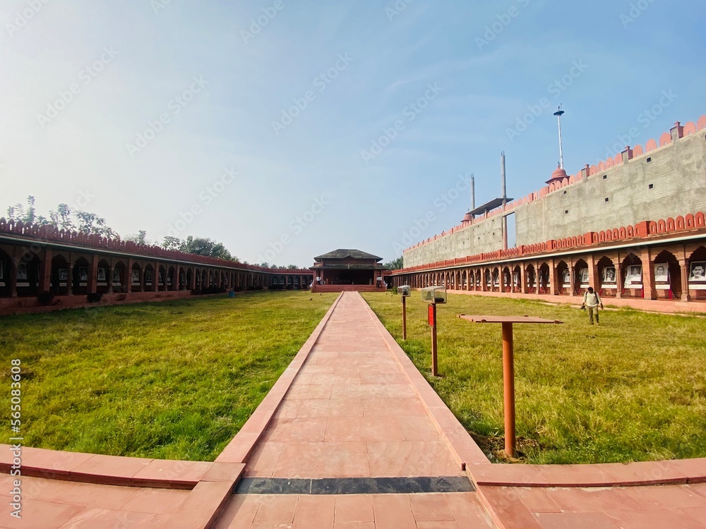Fototapeta premium Indian Fort Museum located in South India