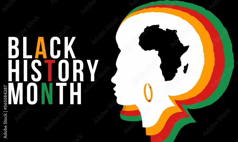 Black History Month. African American History. Celebration template
