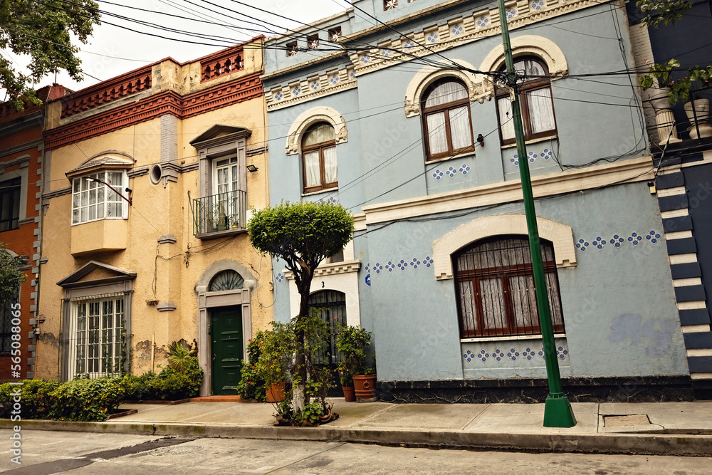 Colonial house in Roma Norte Mexico area, Mexico city Colonial house in Roma Norte Mexico area, Mexico city