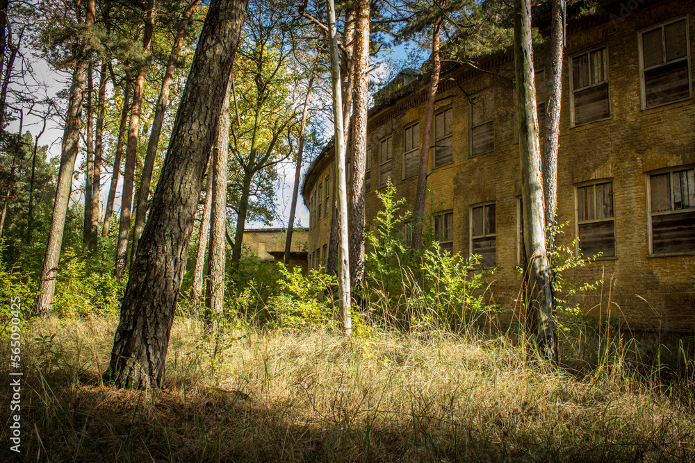 Altes Lost Place verlassen und Verfallen