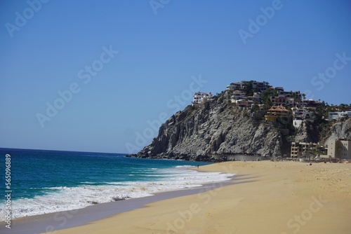 a secluded Pacific Beach at Lands End Cabo San Lucas Mexico
 photo