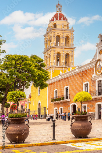 Pueblo Mágico de Atlixco en Puebla, México 