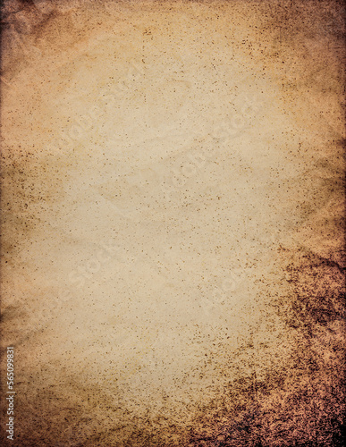 Old Paper Template as Background