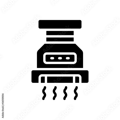extractor hood icon for your website, mobile, presentation, and logo design.