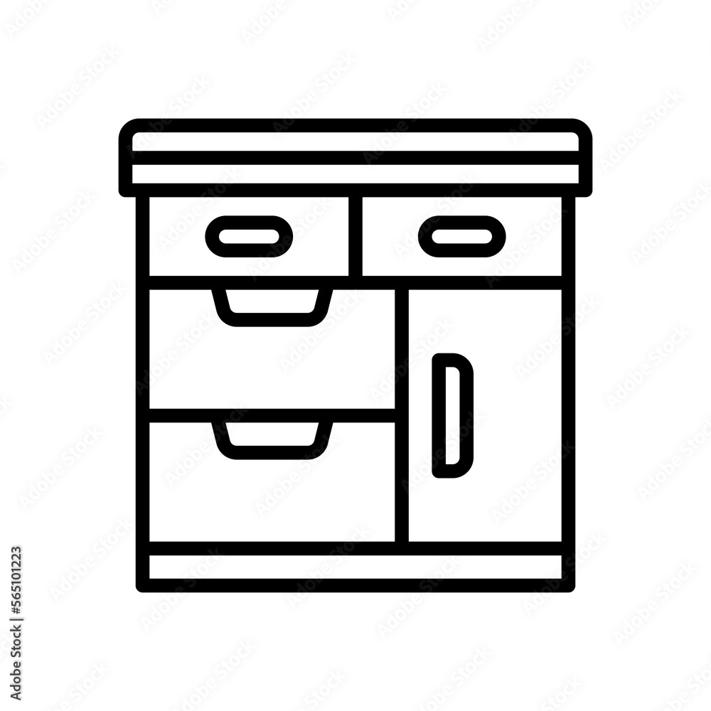 cabinet icon for your website, mobile, presentation, and logo design. cabinet icon for your website, mobile, presentation, and logo design.